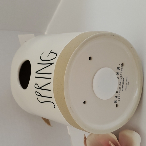 Rae Dunn 'Spring' Ceramic Birdhouse - Picture 4 of 4